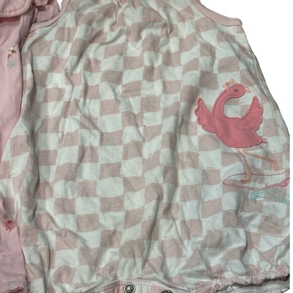 12-24M Girls Bundle Summer Clothing mixed Brands, Flamingo, Watermelon, & more - Picture 13 of 16